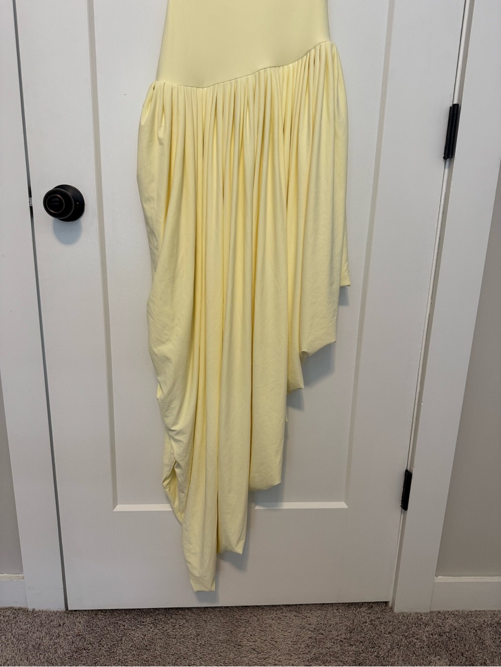 Deme by Gabriella Penelope Dress Sleeveless High-Neck Draped Maxi Dress - Picture 4 of 8